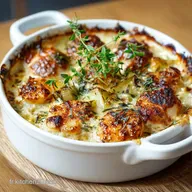 Gratin de P&eacute;toncles aux Poireaux Recette Cr&eacute;meuse Fa&ccedil;on Bistrot