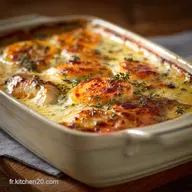 Gratin de poisson &agrave; la proven&ccedil;ale Recette Soleil et sauce l&eacute;g&egrave;re