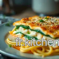 Lasagne Saumon aux &Eacute;pinards : Un Plat R&eacute;confortant et Savoureux