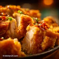 Croustillant et Cr&eacute;meux Mon Bang Bang Chicken Bowl Parfait Recette Sichuan Facile