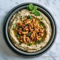 Melitzanosalata Aux Noix pour 4 Personnes