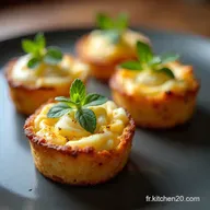 Apro Gourmand MiniQuiches Maison Faciles Ch&egrave;vrePoireaux