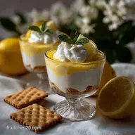 Mousse Au Citron Et Biscuit Sabl: A&eacute;rienne en 45 Min