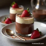 Mousse au Chocolat au Mascarpone LOnctuosit&eacute; Italienne Fran&ccedil;aise