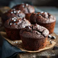 Muffins au chocolat double Moelleux garanti avec le secret du chef