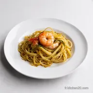Nouilles Saut&eacute;es aux Crevettes Un D&eacute;lice Express en 25mn