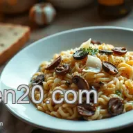 Recette Orzotto Cr&eacute;meux aux Champignons et Parmesan - D&eacute;licieuse et R&eacute;confortante