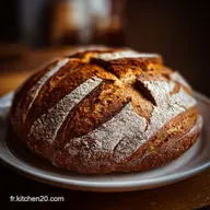 Pain De Seigle Au Levain: 45 Min Cuisson