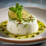 Panna Cotta Mojito La recette ultracr&eacute;meuse pour un dessert estival