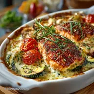 Parmentier Courgettes et Saumon Le gratin Terre et Mer r&eacute;confortant