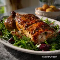 Pintade au four moelleuse cuisson lente