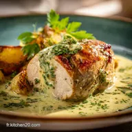 Poulet &agrave; lEstragon et Persil La Sauce Cr&eacute;m&eacute;e Classique et Inratable