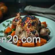 Poulet r&ocirc;ti aux l&eacute;gumes de saison : Quel accompagnement savoureux !