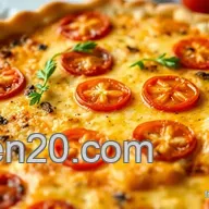Quiche Thon Tomate Moutarde: Soleil dans l'Assiette!