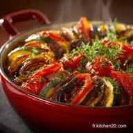 Ratatouille aux petits Oignons brais&eacute;s au Miel La Recette Proven&ccedil;ale Authentique