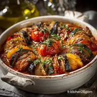 Ratatouille aux petits Oignons brais&eacute;s au Miel Recette Proven&ccedil;ale authentique