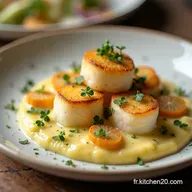 Coquille SaintJacques Po&ecirc;l&eacute;es Beurre Blanc Express Garanti