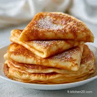 Recette Cr&ecirc;pes Facile en 15 Minutes