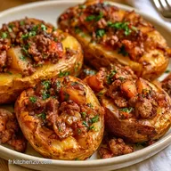 Recette Pommes De Terre Farcies au B&oelig;uf