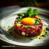 Recette Tartare de Boeuf Au Couteau pour 4