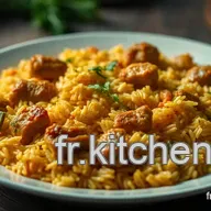 Riz au Poulet Curry : Recette Savoureuse et Facile &agrave; R&eacute;aliser