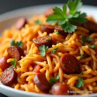 Riz Mexicain au Chorizo et Lardons Recette Facile
