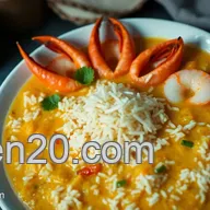 Riz Thai au Curry de L&eacute;gumes et Crevettes : Un Plat R&eacute;confortant