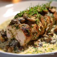R&ocirc;ti de Filet de Dinde aux champignons : Moelleux Garanti