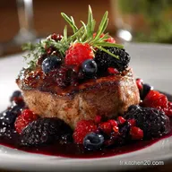 R&ocirc;ti de Sanglier sauce aux Fruits Rouges Cuisson parfaite gibier