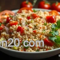 Salade de Quinoa aux L&eacute;gumes: Ma Recette Facile et Gourmande!