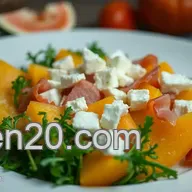 Salade estivale Salade melon feta: Ma Recette Proven&ccedil;ale Facile