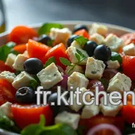 Salade Grecque Authentique: Un Go&ucirc;t de Gr&egrave;ce Facile!