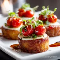 Samoussas Tomates Mozzarella LAp&eacute;ritif Croustillant Facile au Basilic