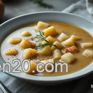 Soupe Patate Douce Cr&eacute;meuse et &Eacute;pic&eacute;e : Mon Plat R&eacute;confortant Pr&eacute;f&eacute;r&eacute;