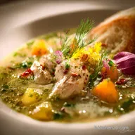 Soupe D&eacute;tox : L&Eacute;meraude Revigorante du Chef Dubois