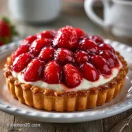 Tarte Aux Fraises Pour 6 Personnes