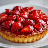 Recette de Tarte aux Fraises (6 pers.)