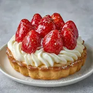 Tarte Aux Fraises au Mascarpone