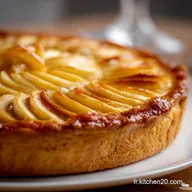 Tarte aux Pommes &agrave; IG Bas : P&acirc;tisserie Saine &agrave; l&Eacute;peautre
