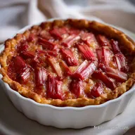 Tarte Rhubarbe sans sucre : Croustillante et Finale sans Ajout de Sucre