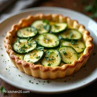 Tarte Courgette Ricotta Menthe La Recette Soleil Facile