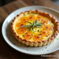 Id&eacute;e Recette Facile et Rapide Tarte Soleil Proven&ccedil;ale