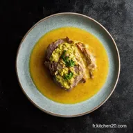 T&ecirc;te de Veau Sauce Gribiche La Recette Facile de M&eacute;m&eacute;