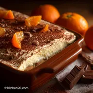 Tiramisu Orange sans sucre ajout&eacute; Recette di&eacute;t&eacute;tique facile et gourmande