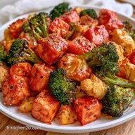 Tofu Au Piment Doux pour 4 Personnes