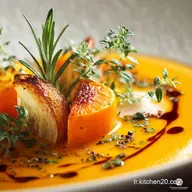 Velout&eacute; de Potimarron Patate douce et Carotte Recette ultracr&eacute;meuse et rapide
