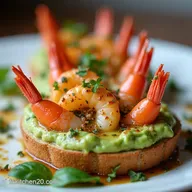 Meilleures Recettes d&Eacute;t&eacute; Verrines Avocat Crevettes Granit&eacute;