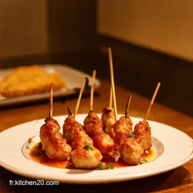 Arrosticini Zafferano Brochettes dAgneau au Go&ucirc;t d&Eacute;t&eacute; Fiche recette