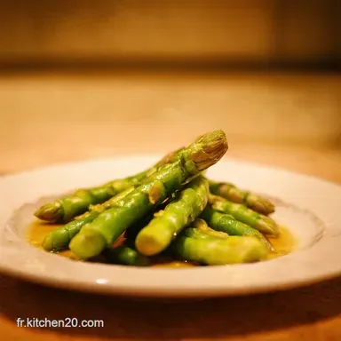 Cuisson pour les Asperges Vertes Ma M&eacute;thode Inratable Fiche recette