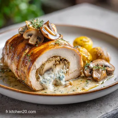 Ballotine de Volaille pour 4 Portions Fiche recette